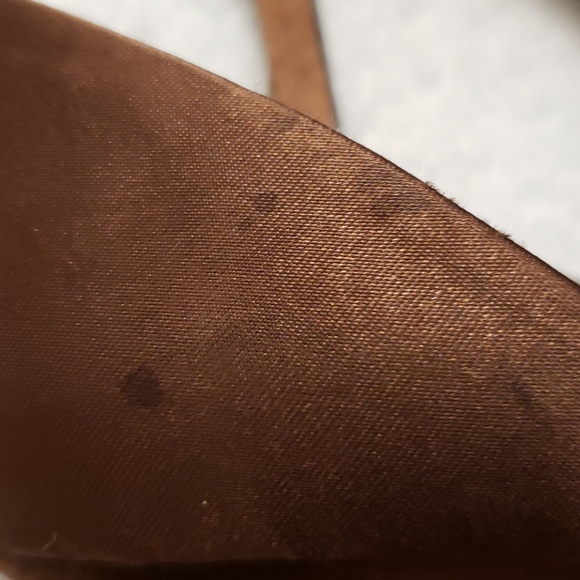 Gossip bronze colour satin peeptoe, 5 - Picture 9 of 10